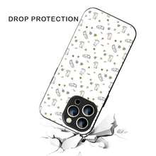 Bornstud Playful Cats Printed Case for iPhone 15 Pro Brown & Green