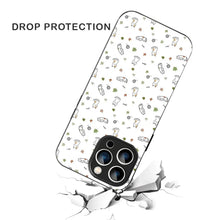 Bornstud Playful Cats Printed Case for iPhone 16 Pro Brown & Green
