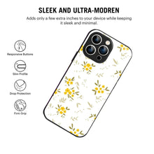 Bornstud Yellow Blossom Printed Case for iPhone 13 Pro