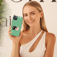Bornstud Smoking girl Printed Case for iPhone 12 Pro green