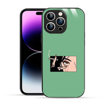 Bornstud Smoking girl Printed Case for iPhone 14 Pro Max green