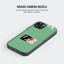 Bornstud Smoking girl Printed Case for iPhone 15 green