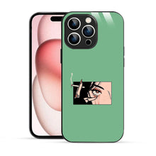 Bornstud Smoking girl Printed Case for iPhone 15 Pro Max green