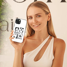 Bornstud Loveless Art Printed Case for iPhone 14 white