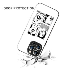 Bornstud Loveless Art Printed Case for iPhone 15 Pro white