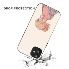 Bornstud Chic Aesthetic Printed Case for iPhone 12 Beige & Paste