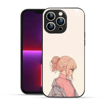 Bornstud Chic Aesthetic Printed Case for iPhone 13 Pro Beige & Paste