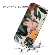 Bornstud Botanical Art Printed Case for iPhone 12 Pro Green & Beige