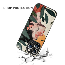 Bornstud Botanical Art Printed Case for iPhone 13 Pro Green & Beige