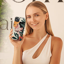Bornstud Botanical Art Printed Case for iPhone 11 Pro Green & Beige
