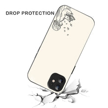 Bornstud Dreamy Book Printed Case for iPhone 12 Beige
