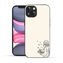 Bornstud Dreamy Book Printed Case for iPhone 13 Beige