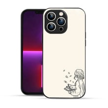 Bornstud Dreamy Book Printed Case for iPhone 13 Pro Beige