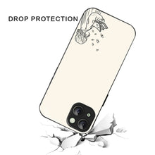 Bornstud Dreamy Book Printed Case for iPhone 15 Beige