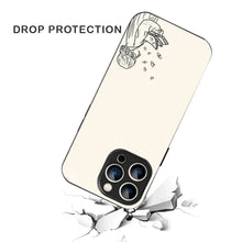 Bornstud Dreamy Book Printed Case for iPhone 16 Pro Beige
