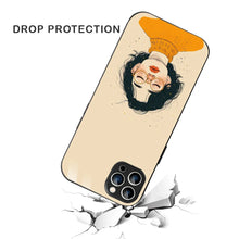 Bornstud Freckle Beauty Printed Case for iPhone 12 Pro Beige Orange