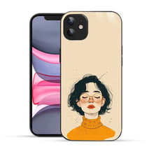 Bornstud Freckle Beauty Printed Case for iPhone 11 Beige Orange