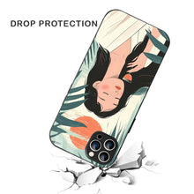 Bornstud Sunset Serenity Printed Case for iPhone 12 Pro pastel green