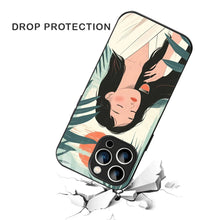 Bornstud Sunset Serenity Printed Case for iPhone 13 Pro pastel green