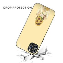 Bornstud Sunflower Girl Printed Case for iPhone 12 Pro white
