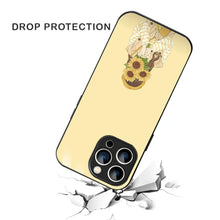 Bornstud Sunflower Girl Printed Case for iPhone 13 Pro white