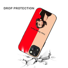 Bornstud Personalised my Name Printed Case for iPhone 15 Plus Bright Red - Bornstud