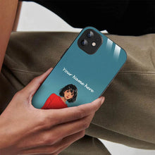 Bornstud Personalised my Name Printed Case for iPhone 12 Faded Jade - Bornstud