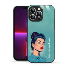 Bornstud Personalised my Name Printed Case for iPhone 13 Pro Moonstone Blue - Bornstud