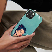 Bornstud Personalised my Name Printed Case for iPhone 14 Plus Moonstone Blue - Bornstud