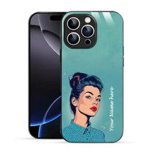 Bornstud Personalised my Name Printed Case for iPhone 16 Pro Moonstone Blue - Bornstud