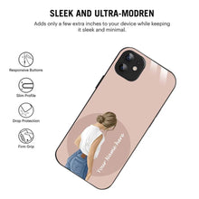 Bornstud Personalised my Name Printed Case for iPhone 12 Cavern Pink - Bornstud
