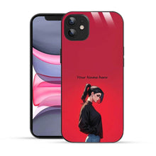 Bornstud Personalised my Name Printed Case for iPhone 11 Deep Carmine - Bornstud