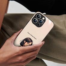 Bornstud Personalised my Name Printed Case for iPhone 14 Pro Almond - Bornstud