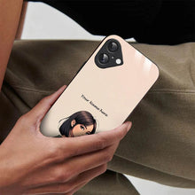 Bornstud Personalised my Name Printed Case for iPhone 16 Almond - Bornstud