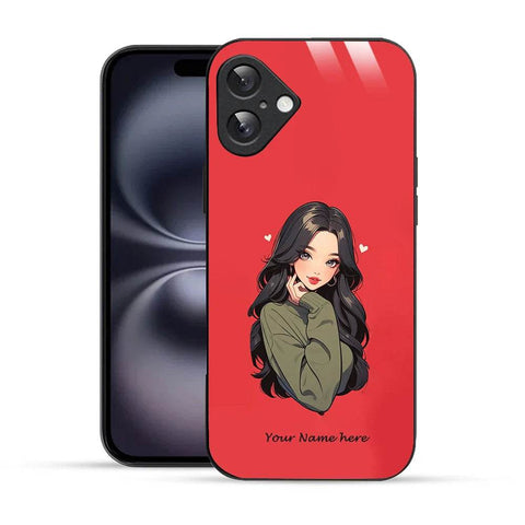 Bornstud Personalised my Name Printed Case for iPhone 16 Plus Jasper - Bornstud