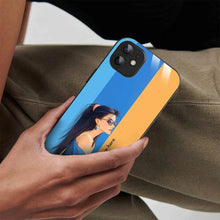 Bornstud Personalised my Name Printed Case for iPhone 12 Picton Blue - Bornstud