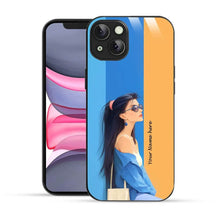 Bornstud Personalised my Name Printed Case for iPhone 14 Plus Picton Blue - Bornstud
