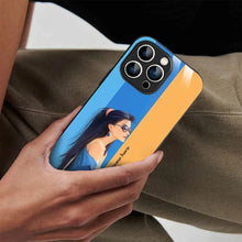 Bornstud Personalised my Name Printed Case for iPhone 15 Pro Picton Blue - Bornstud