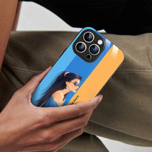 Bornstud Personalised my Name Printed Case for iPhone 16 Pro Picton Blue - Bornstud