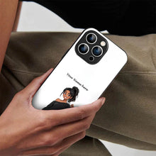 Bornstud Personalised my Name Printed Case for iPhone 13 Pro white - Bornstud