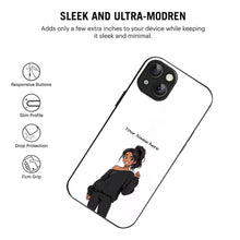 Bornstud Personalised my Name Printed Case for iPhone 15 white - Bornstud