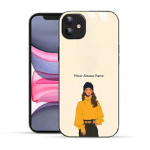 Bornstud Personalised my Name Printed Case for iPhone 12 Papaya Whip - Bornstud