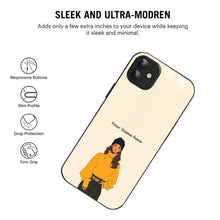 Bornstud Personalised my Name Printed Case for iPhone 12 Papaya Whip - Bornstud