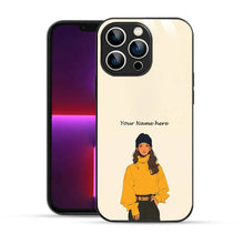 Bornstud Personalised my Name Printed Case for iPhone 13 Pro Papaya Whip - Bornstud