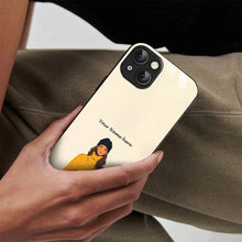 Bornstud Personalised my Name Printed Case for iPhone 15 Papaya Whip - Bornstud