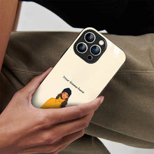 Bornstud Personalised my Name Printed Case for iPhone 16 Pro Papaya Whip - Bornstud