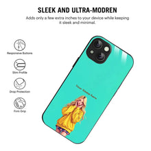 Bornstud Personalised my Name Printed Case for iPhone 13 Aqua Marine - Bornstud
