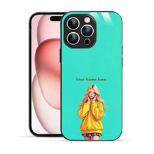 Bornstud Personalised my Name Printed Case Aqua Marine - Bornstud