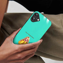 Bornstud Personalised my Name Printed Case for iPhone 16 Aqua Marine - Bornstud