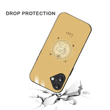 Bornstud Zodiac Leo Yellow Printed Case for iPhone 16 - Bornstud